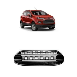 Grade Parachoque Central ECOSPORT 2013 a 2016 Friso Cromado Grade Parachoque Central ECOSPORT 2013 a 2016 Friso Cromado