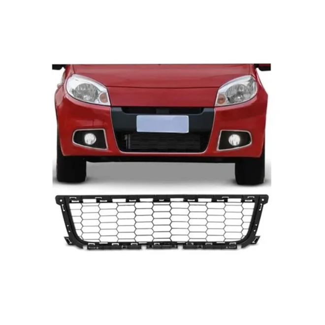 Grade Parachoque Central SANDERO 2012 a 2014 Preto Grade Parachoque Central SANDERO 2012 a 2014 Preto