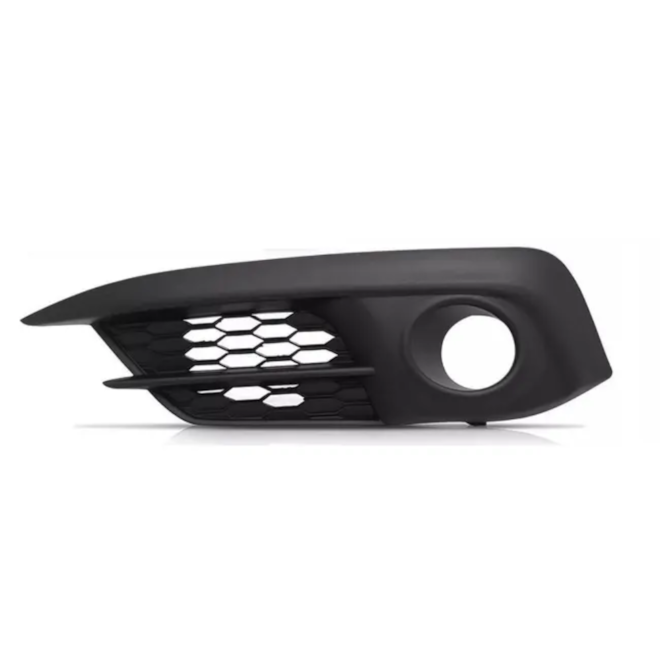 Grade Parachoque CIVIC 17 18 Preta Com Milha Esquerdo Grade Parachoque CIVIC 17 18 Preta Com Milha Esquerdo