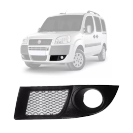Grade Parachoque DOBLO 09 a 13 Com Furo Esq