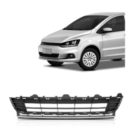 Grade Parachoque FOX 15 a 19 Central Friso Cromado Grade Parachoque FOX 15 a 19 Central Friso Cromado