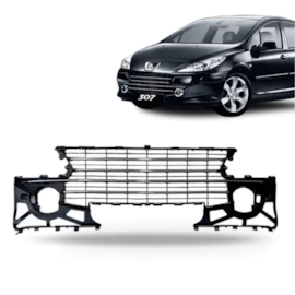 Grade Parachoque PEUGEOT 307 07 A 12 Com Frisos Cromado