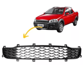 Grade Parachoque STRADA WORKING 14 a 19 Cinza Grade Parachoque STRADA WORKING 14 a 19 Cinza