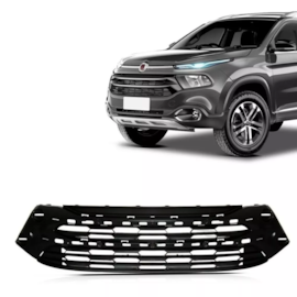 Grade Parachoque TORO 2016 a 2019 Preta Fosco Friso