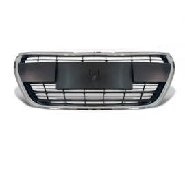 Grade PEUGEOT 208 17 A 20 Completa Preto Moldura Cromada Grade PEUGEOT 208 17 A 20 Completa Preto Moldura Cromada