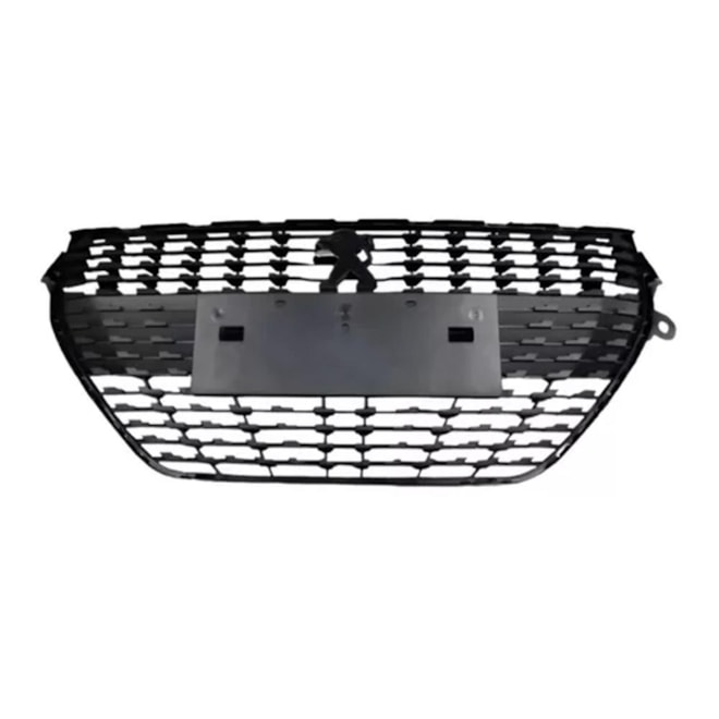 Grade PEUGEOT 208 Style 21 A 24 Preto Friso Preto Grade PEUGEOT 208 Style 21 A 24 Preto Friso Preto