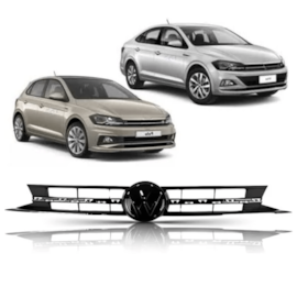 Grade POLO 18 a 21 Preta Brilhante