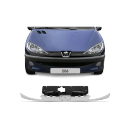 Grade Radiador 206 1999 a 2011 Friso Primer Grade Radiador 206 1999 a 2011 Friso Primer