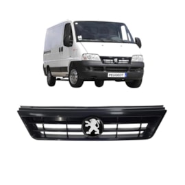 Grade Radiador BOXER 2005 a 2015 Preta Friso Preto Grade Radiador BOXER 2005 a 2015 Preta Friso Preto