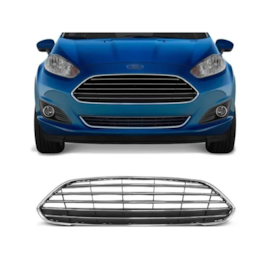 Grade Radiador Central NEW FIESTA HATCH 13 a 16 Mold Filete Grade Radiador Central NEW FIESTA HATCH 13 a 16 Mold Filete
