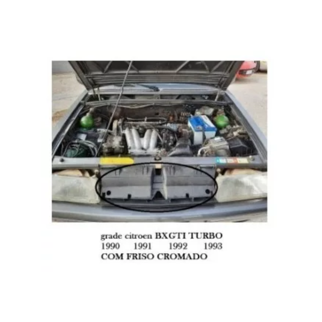 Grade Radiador CITROEN BX GT 90 a 93 Original Usada Grade Radiador CITROEN BX GT 90 a 93 Original Usada