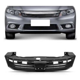 Grade Radiador CIVIC 2012 a 2016 Preto Fosco Sem Friso Grade Radiador CIVIC 2012 a 2016 Preto Fosco Sem Friso