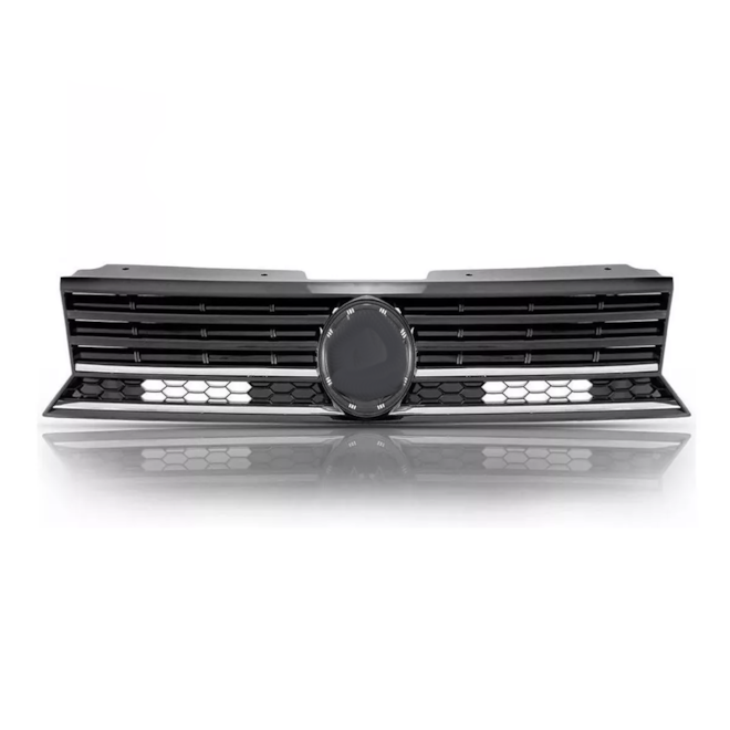 Grade Radiador GOL VOYAGE SAVEIRO 18 a 20 Black Friso Cromado
