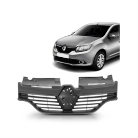 Grade Radiador LOGAN SANDERO 2014 a 2019 Preto Grade Radiador LOGAN SANDERO 2014 a 2019 Preto