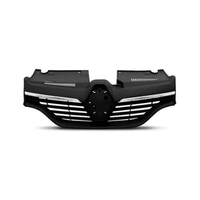 Grade Radiador LOGAN SANDERO 2014 a 2019 Preto Friso Cromado Grade Radiador LOGAN SANDERO 2014 a 2019 Preto Friso Cromado