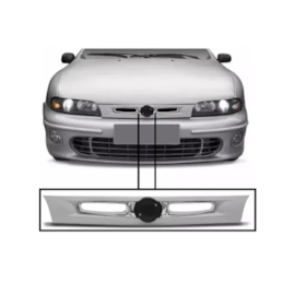 Grade Radiador MAREA BRAVA 1997 a 2004 Tela Cromado Grade Radiador MAREA BRAVA 1997 a 2004 Tela Cromado