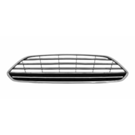 Grade Radiador NEW FIESTA 13 a 16 Friso Cinza Usada