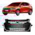 Grade Radiador Onix Hatch Sedan 20 a 24 Preto Friso Cromado Grade Radiador Onix Hatch Sedan 20 a 24 Preto Friso Cromado