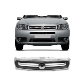 Grade Radiador PALIO ECONOMY 10 a 12 Moldura Friso Cromado Grade Radiador PALIO ECONOMY 10 a 12 Moldura Friso Cromado