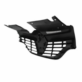 Grade Radiador SANDERO LOGAN 14a19 Pret Friso Crom C Emblema Grade Radiador SANDERO LOGAN 14a19 Pret Friso Crom C Emblema