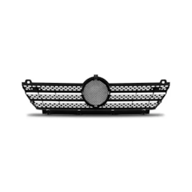 Grade Radiador SPRINTER 2003 a 2013 Preto Friso Preto Grade Radiador SPRINTER 2003 a 2013 Preto Friso Preto