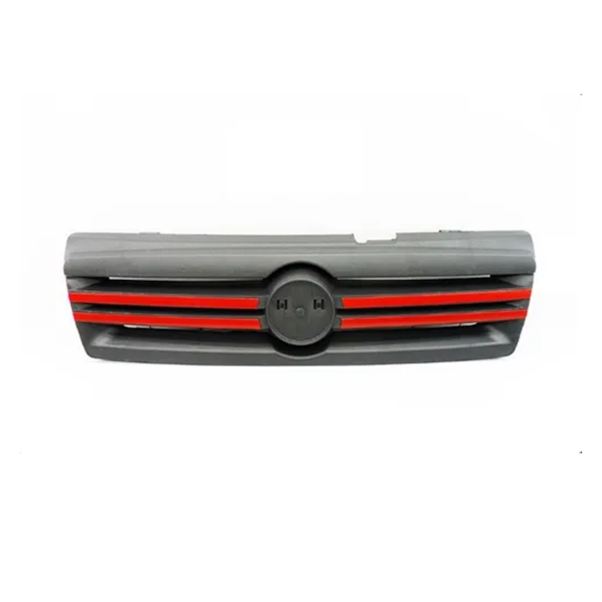 Grade Radiador UNO FIORINO 2006 a 2013 Cinza Friso Vermelho Grade Radiador UNO FIORINO 2006 a 2013 Cinza Friso Vermelho