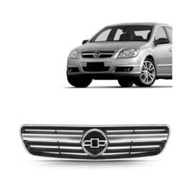 Grade Radiador VECTRA 06 a 08 Cinza Friso Moldura Cromado Grade Radiador VECTRA 06 a 08 Cinza Friso Moldura Cromado