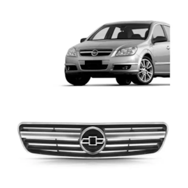 Grade Radiador VECTRA 06 a 08 Preta Friso Moldura Cromado Grade Radiador VECTRA 06 a 08 Preta Friso Moldura Cromado