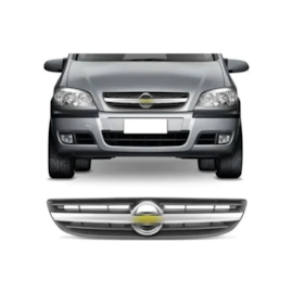 Grade Radiador ZAFIRA 2003 a 2011 Preta Friso Cromado Grade Radiador ZAFIRA 2003 a 2011 Preta Friso Cromado