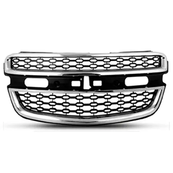 Grade S10 13 À 16 Com Frisos Cromado Grade S10 13 À 16 Com Frisos Cromado