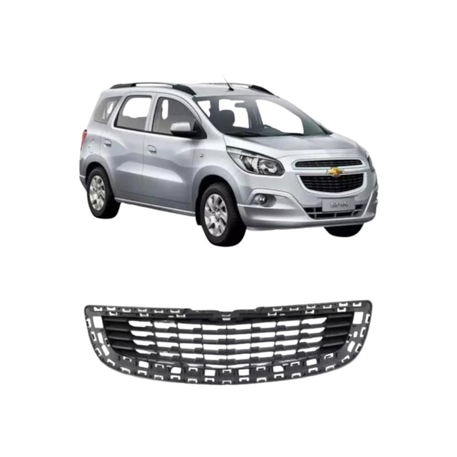 Grade SPIN 13 À 17 Inferior Cromado Sem Moldura Grade SPIN 13 À 17 Inferior Cromado Sem Moldura