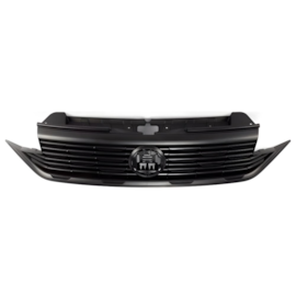 Grade T-CROSS 19 a 24 Friso Preto Completa Defletor Grade T-CROSS 19 a 24 Friso Preto Completa Defletor