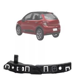 Guia Parachoque Traseiro C3 13 a 20 Esquerdo Guia Parachoque Traseiro C3 13 a 20 Esquerdo