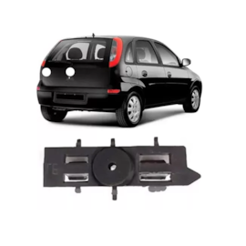 Guia Parachoque Traseiro CORSA HATCH 03 a 12 Esq