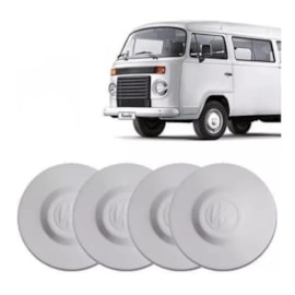 Jogo Calota KOMBI 1980 Até 2018 Branco Jogo Calota KOMBI 1980 Até 2018 Branco