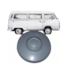 Jogo Calota KOMBI 1980 até 2020 Cinza Jogo Calota KOMBI 1980 até 2020 Cinza