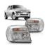 KIT APLIQUE RETROVISOR + MAÇANETA GOL G3 2000/2005
