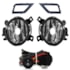 KIT FAROL DE MILHA SAVEIRO G7 / GOL G8 2019 / 2022 - COM CHICOTE E BOTÃO UNIVERSAL