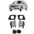 Kit Farol Milha AGILE 2009 a 2014 Chicote Botão Universal
