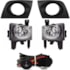 Kit Farol Milha AGILE 2009 a 2014 Chicote Botão Universal
