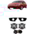 Kit Farol Milha C4 PALLAS 2007 a 2014 Chicote Botão Universal
