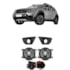 Kit Farol Milha DUSTER 2015 a 2020 Chicote Botão Universal