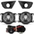 Kit Farol Milha DUSTER 2015 a 2020 Chicote Botão Universal