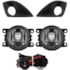 Kit Farol Milha Fiesta 11/14 C Chicote Botão Lampada