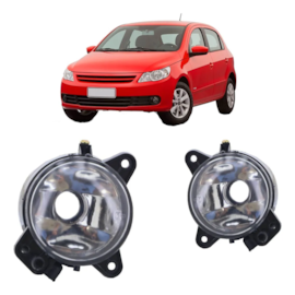 Kit Farol Milha GOL G5 2009 a 2012 Sem Lâmpada