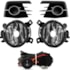 Kit Farol Milha Gol G7 2016 a 2018 Aro Prata Sem Lâmpada