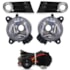 Kit Farol Milha Gol Voyage G5 09 A 13 Com Grades Cromadas
