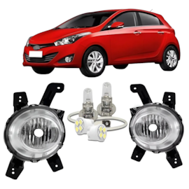 Kit Farol Milha HB20 2012 a 15 Com Lâmpada