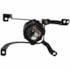 Kit Farol Milha HB20 2016 a 2019 Aro Cromado Chicote Botão Universal