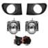 Kit Farol Milha IDEA 2006 a 2010 Chicote Botão Universal